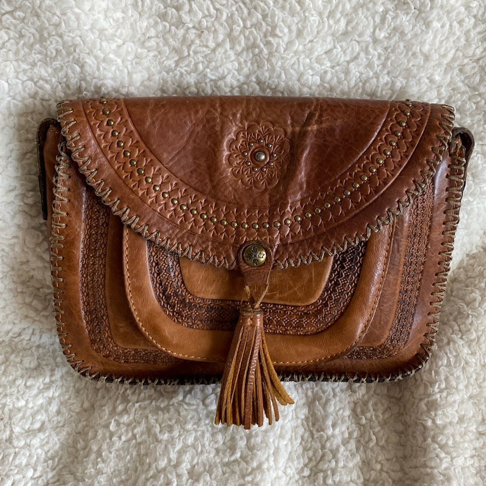Patricia Nash Beaumont flap crossbody